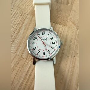 Speidel ladies silver tone classic casual watch NEW BATTERY